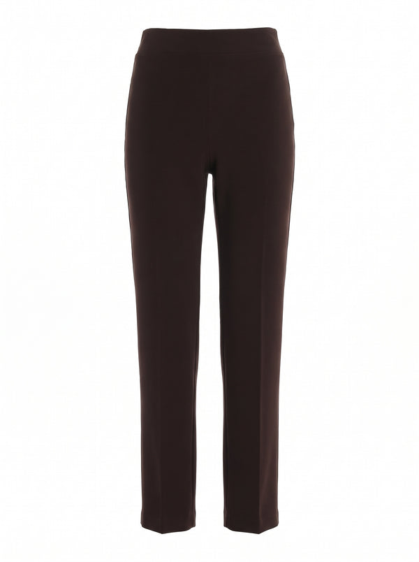 FRONT-SEAM STRAIGHT-LEG TROUSERS