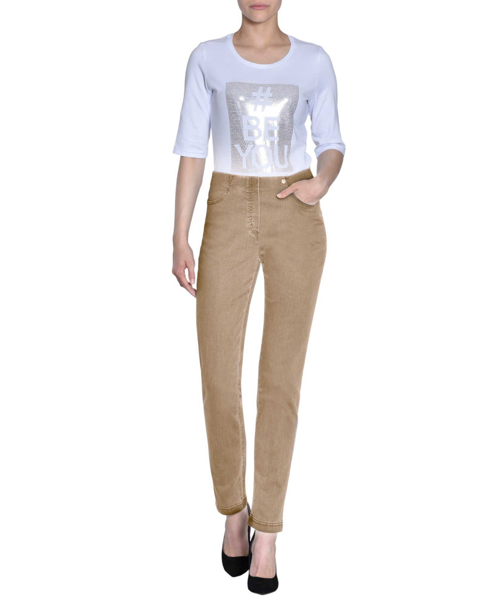 STRAIGHT LEG TROUSERS