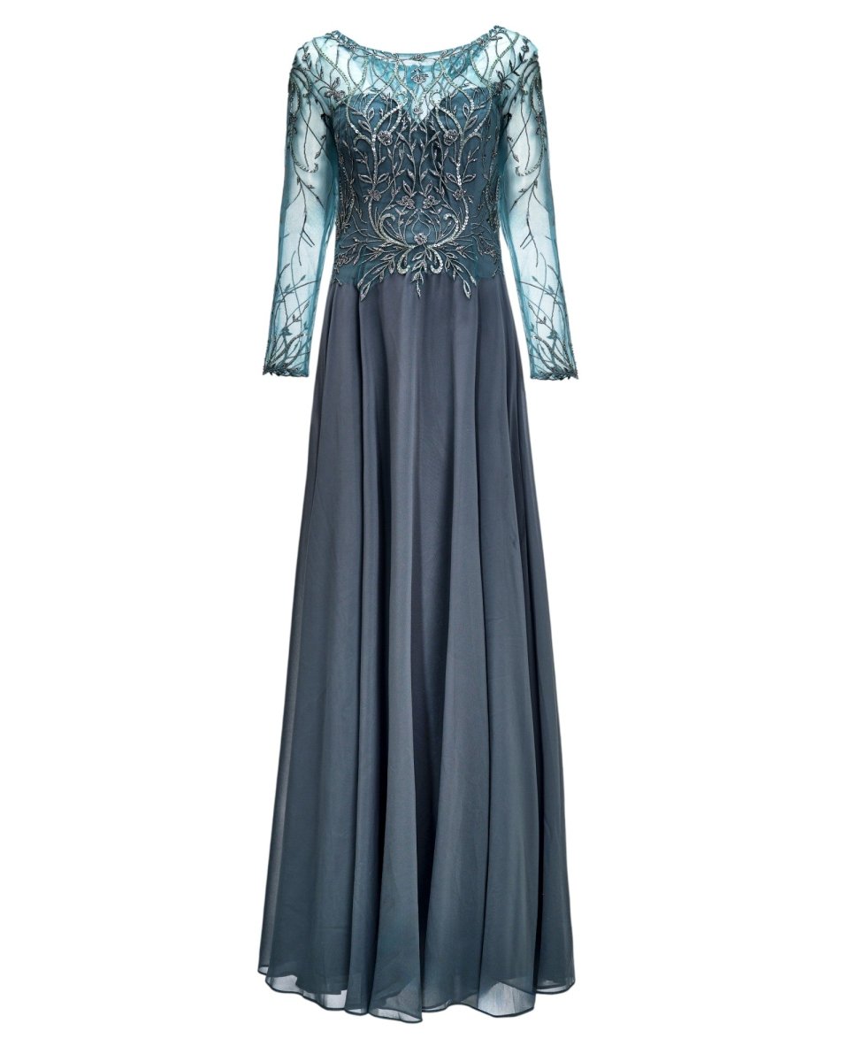 LUXURIOUS EMBROIDERED GOWN