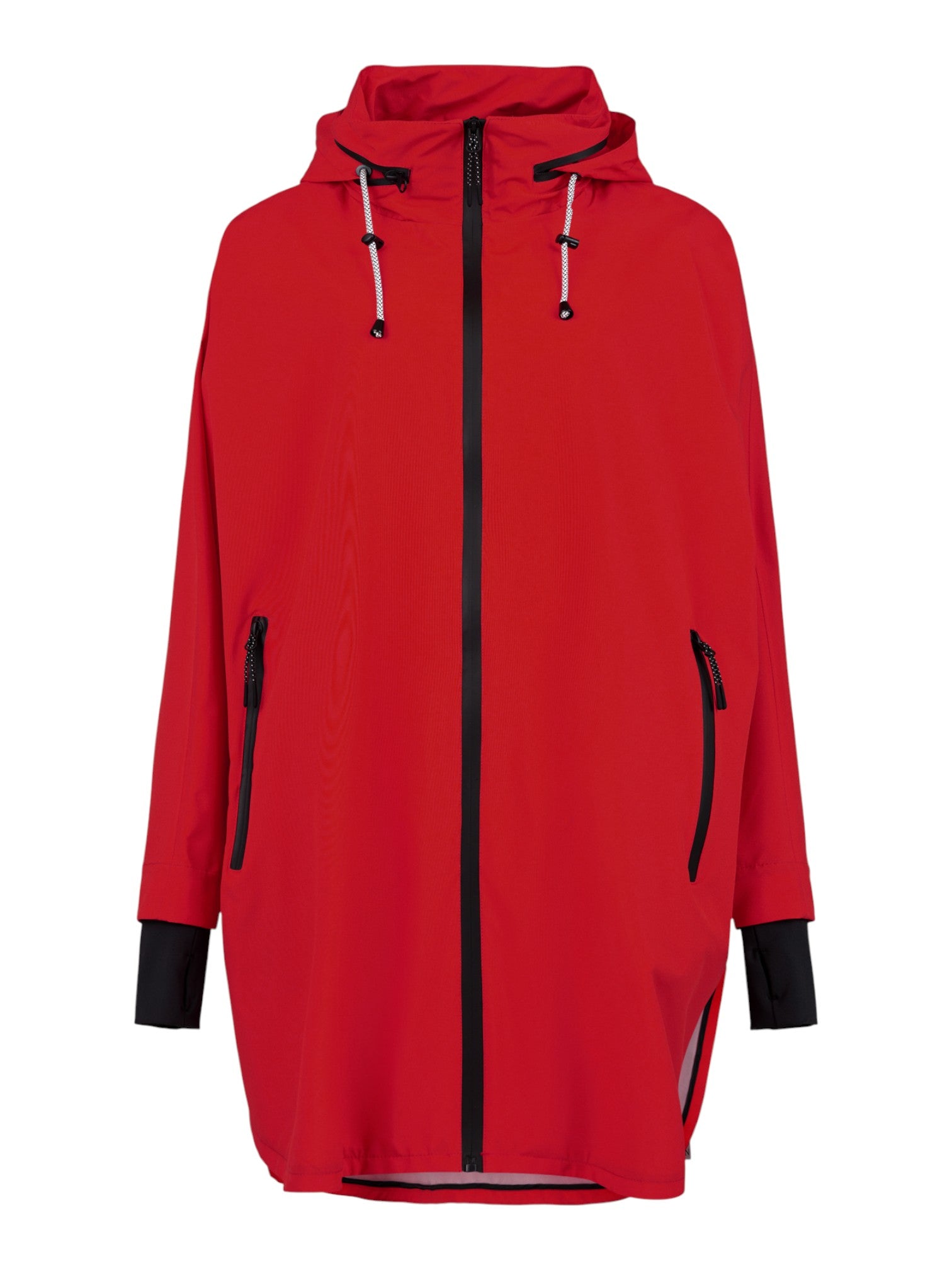 OVERSIZED HOODED ZIP JACKET