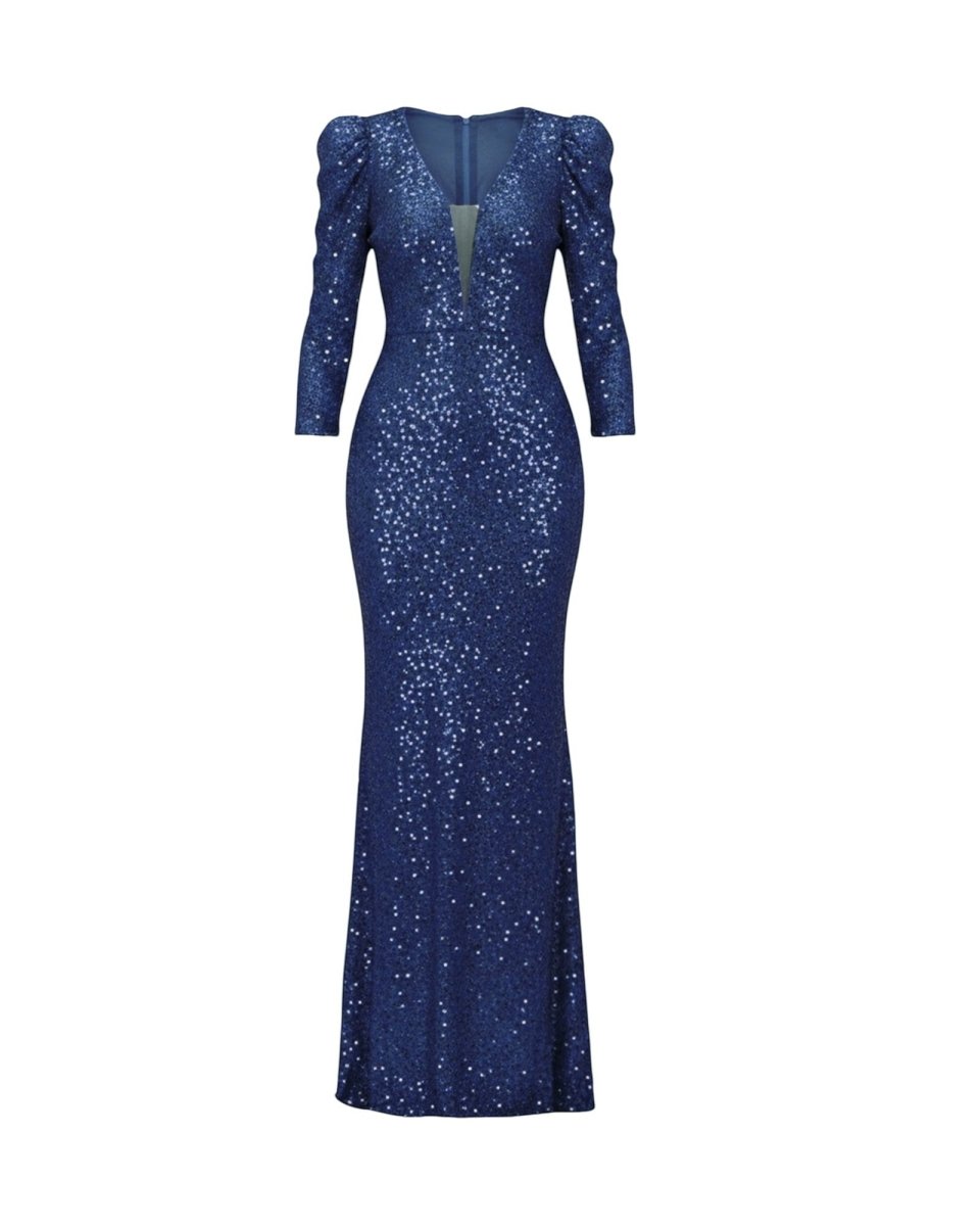 SEQUIN MERMAID EVENING GOWN