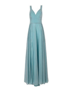 GLITTER KNIT A - LINE GOWN