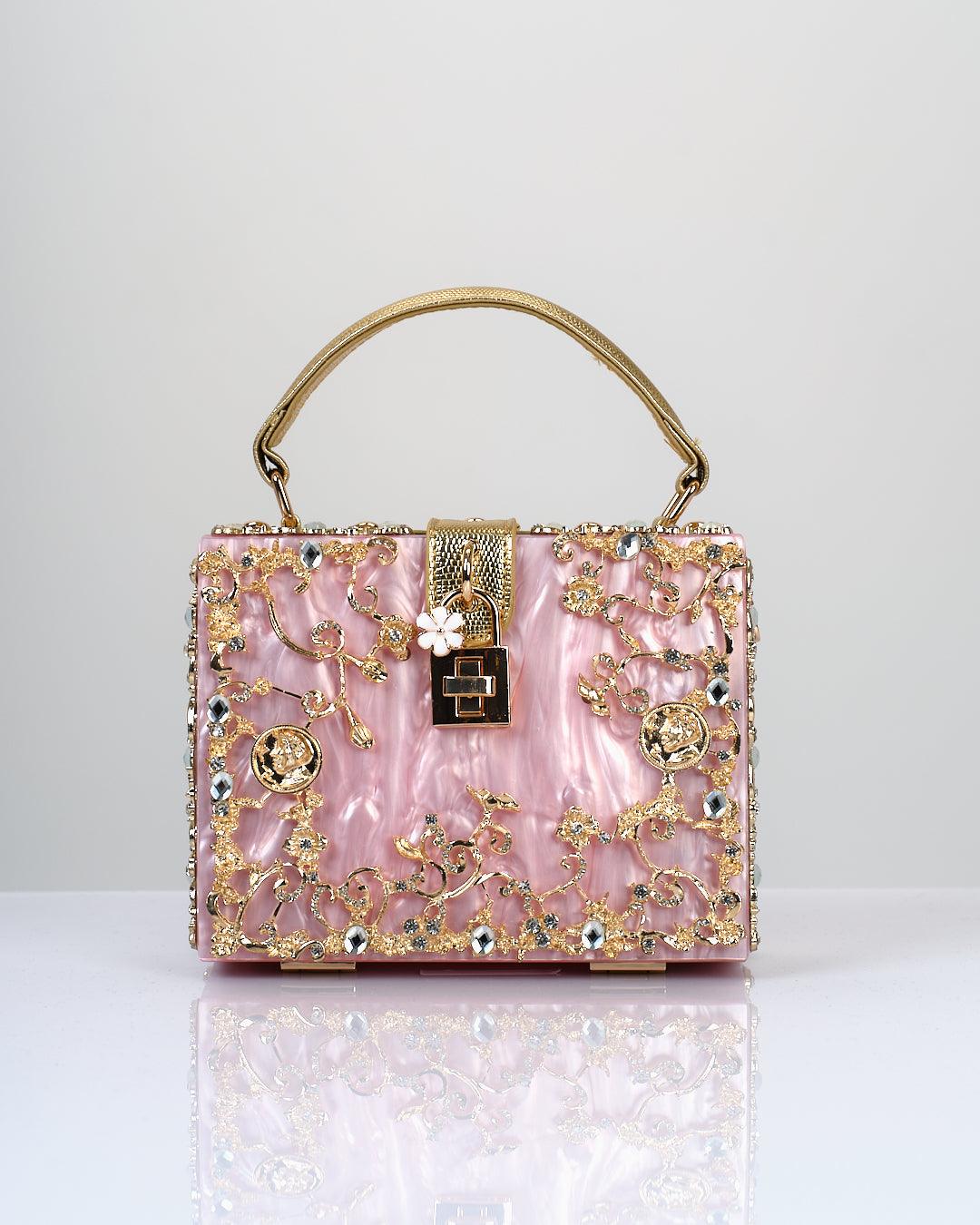 EMBELLISHED LUXURY HANDBAG