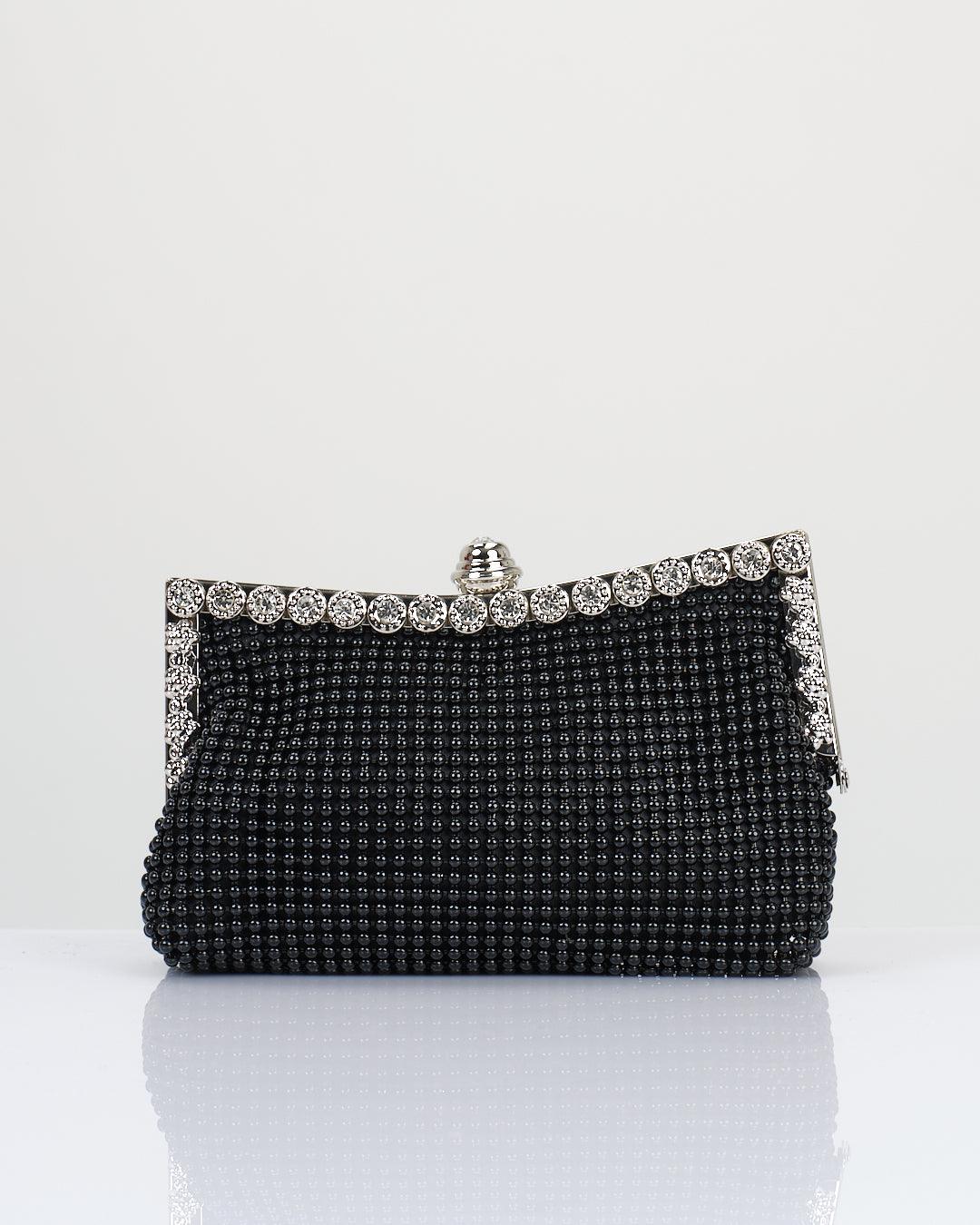 CRYSTAL FRAME EVENING CLUTCH