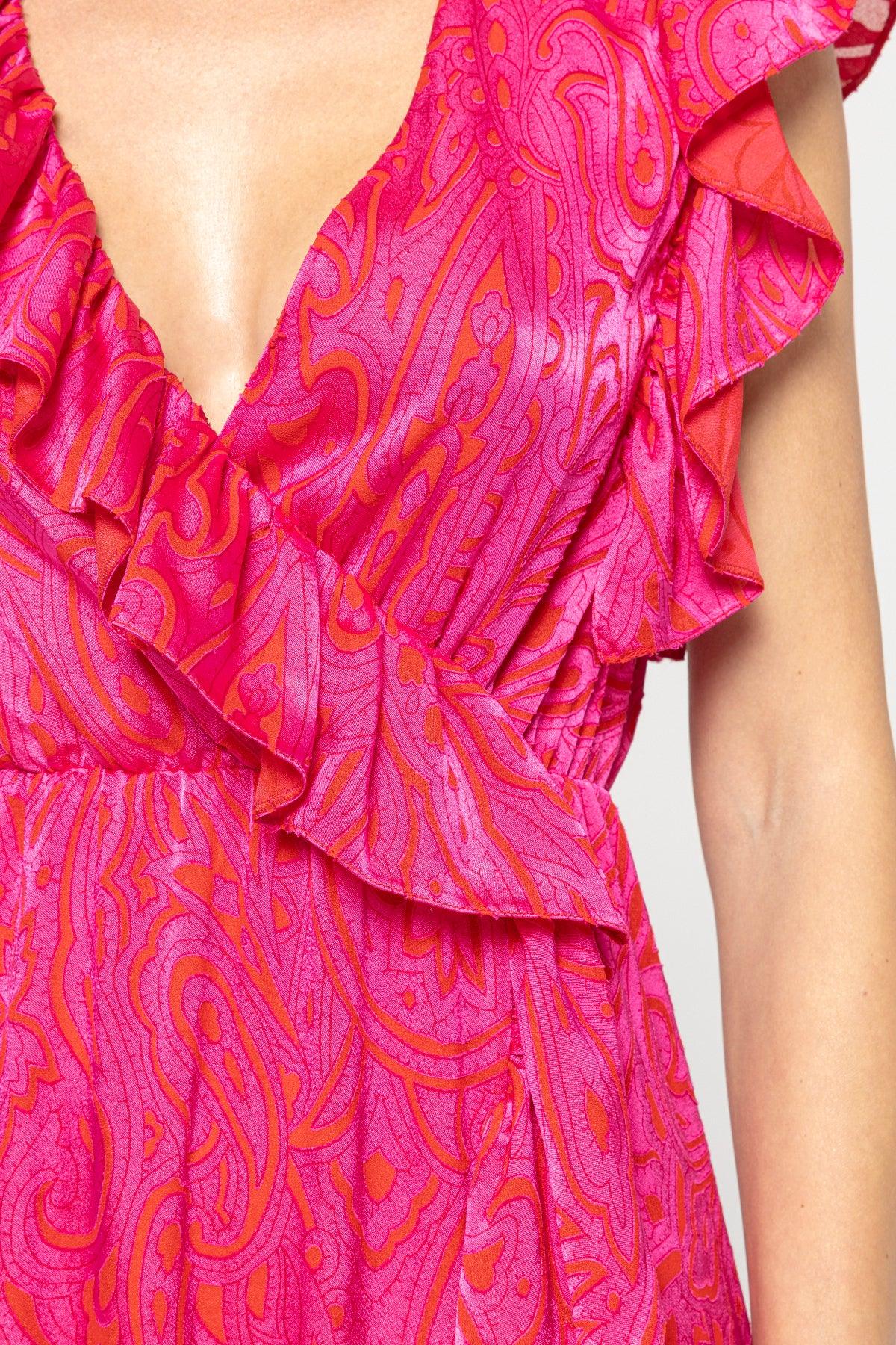 Printed Viscose Dress