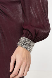 PLUNGED TWIST GOWN