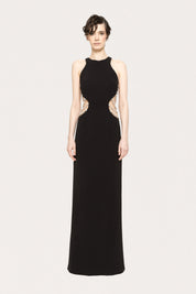 PEARL CUTOUT GOWN