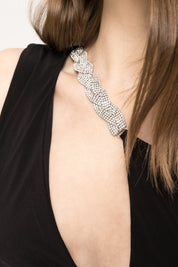 CUTOUT DRAPE DRESS