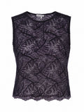 TEXTURED LACE SLEEVELESS