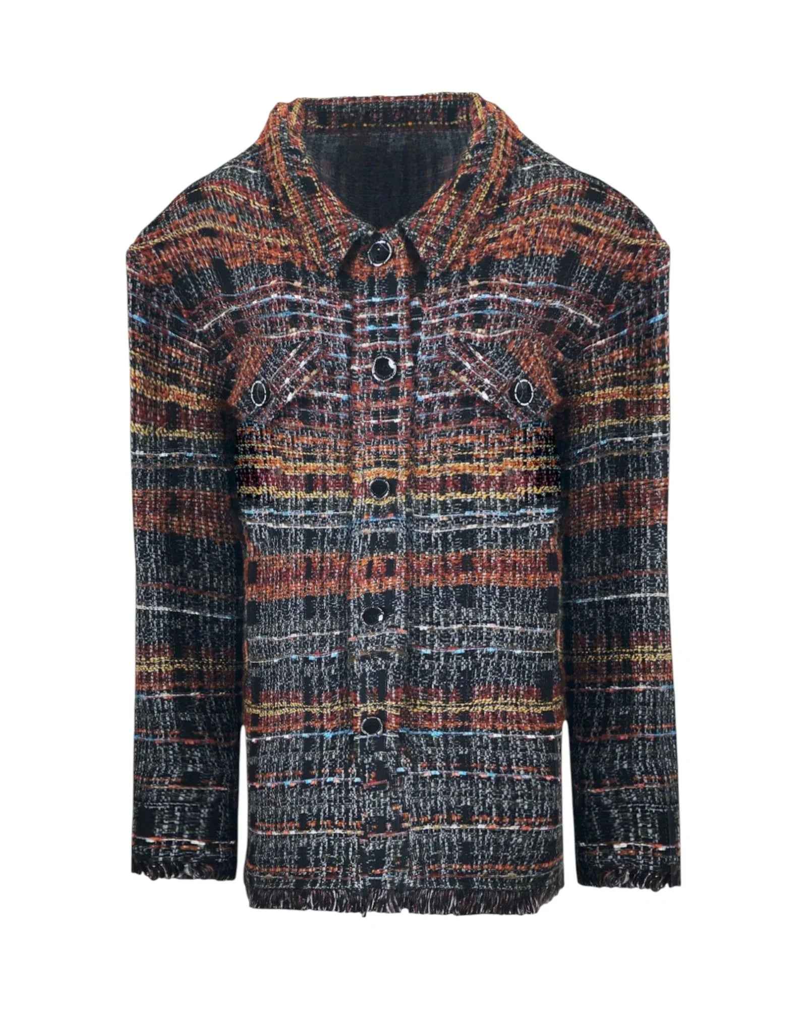 TEXTURED TWEED JACKET