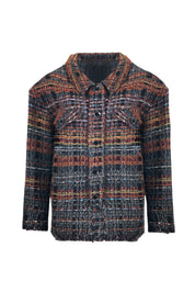 TEXTURED TWEED JACKET