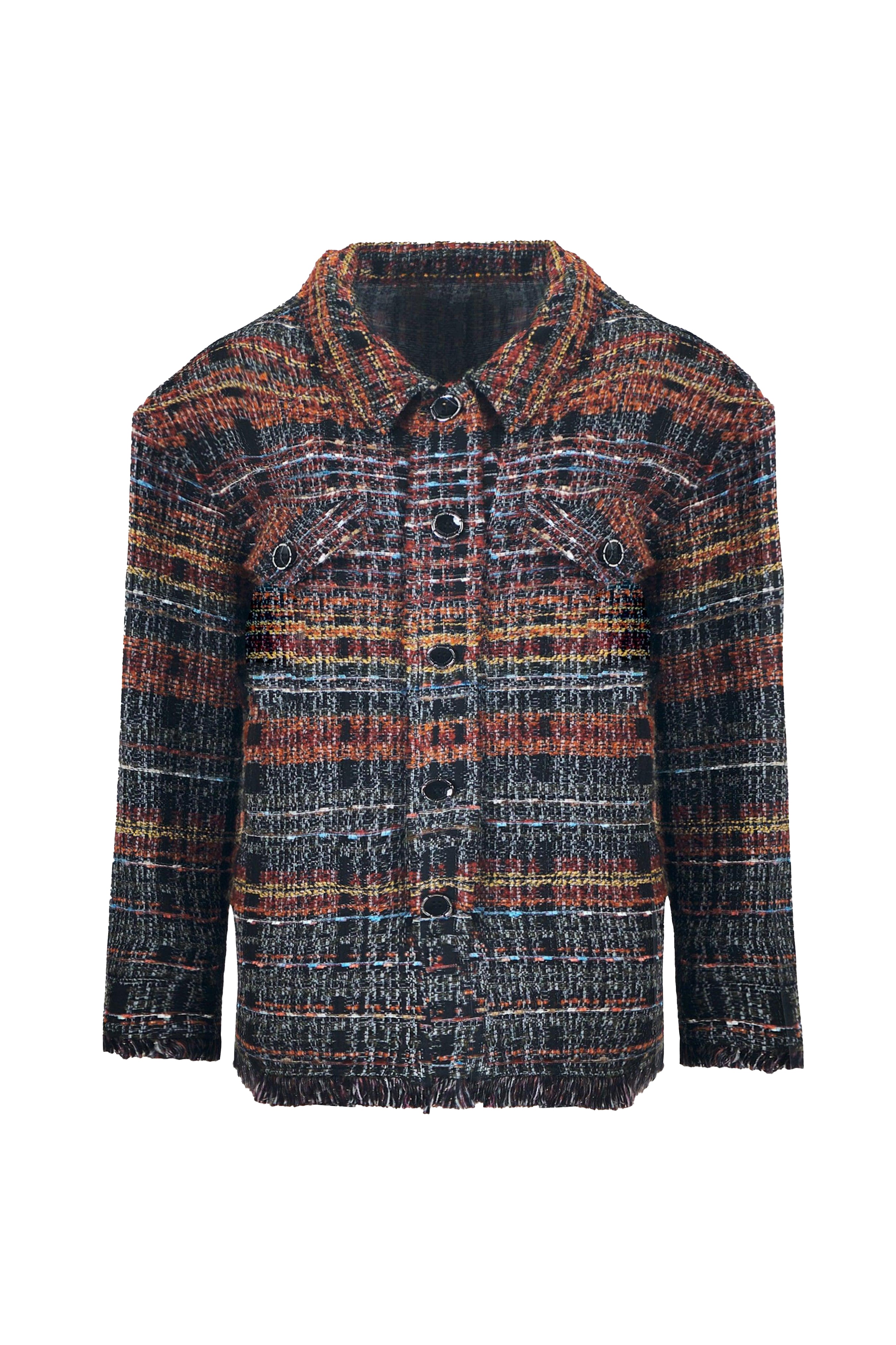 TEXTURED TWEED JACKET