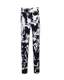 GRAPHIC PRINT STRAIGHT TROUSERS