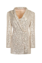 SEQUIN TWINS BLAZER AND CAMISOLE SET