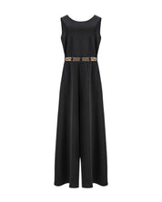 SLEEVELESS WIDE-LEG JUMPSUIT