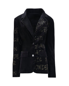 VELVET GRAFFITI BLAZER