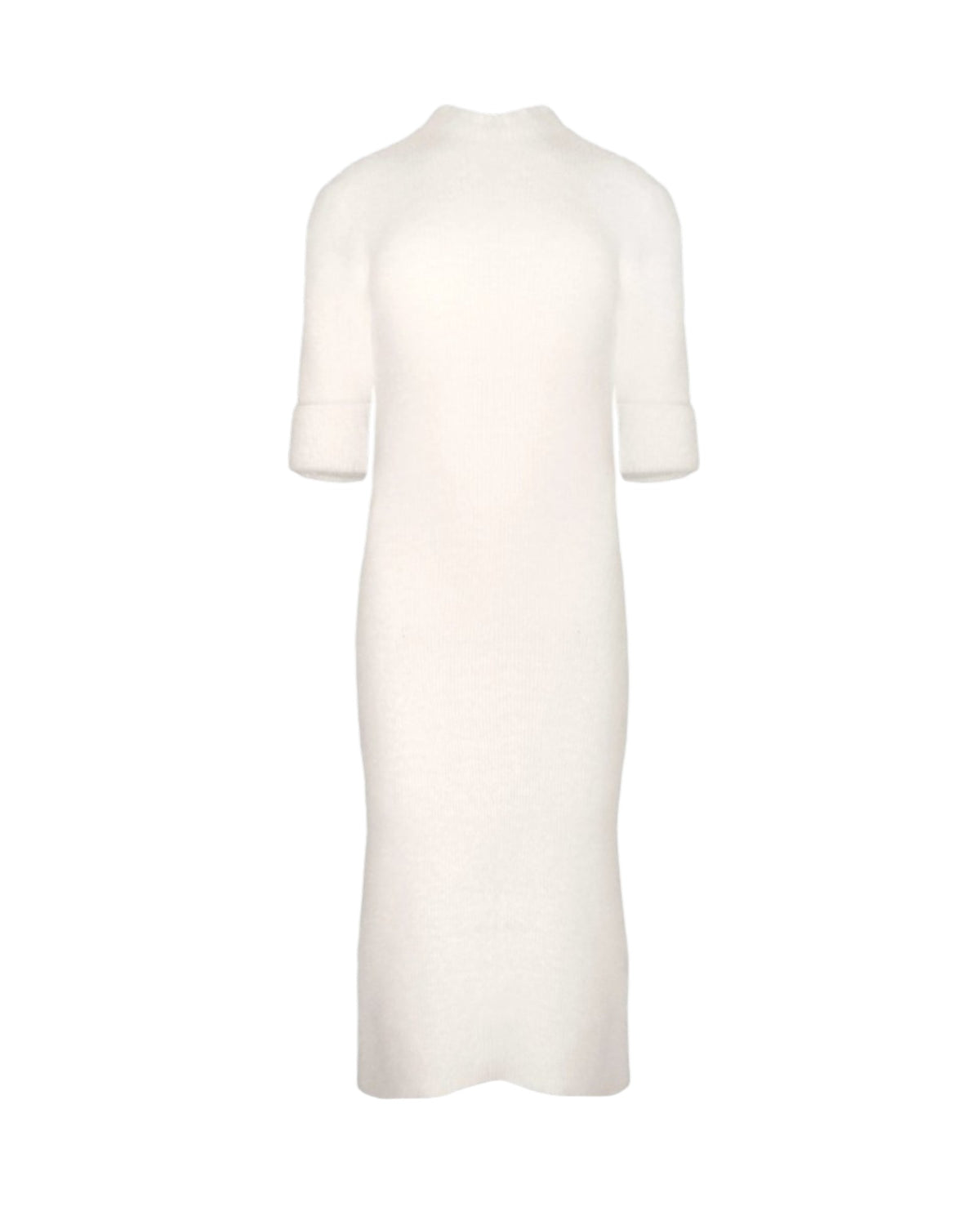 KNIT MIDI DRESS