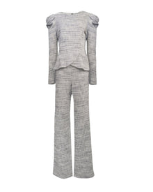 TAILORED TWEED TWO-PIECE SET