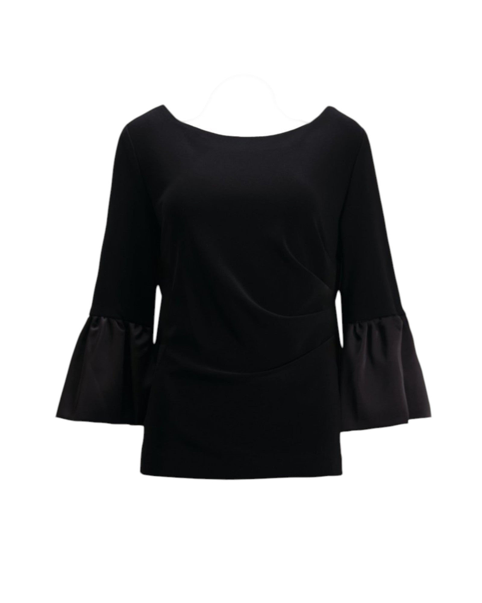 ELEGANT FLARE-SLEEVE BLOUSE