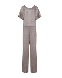 METALLIC TEXTURED TWO-PIECE SET