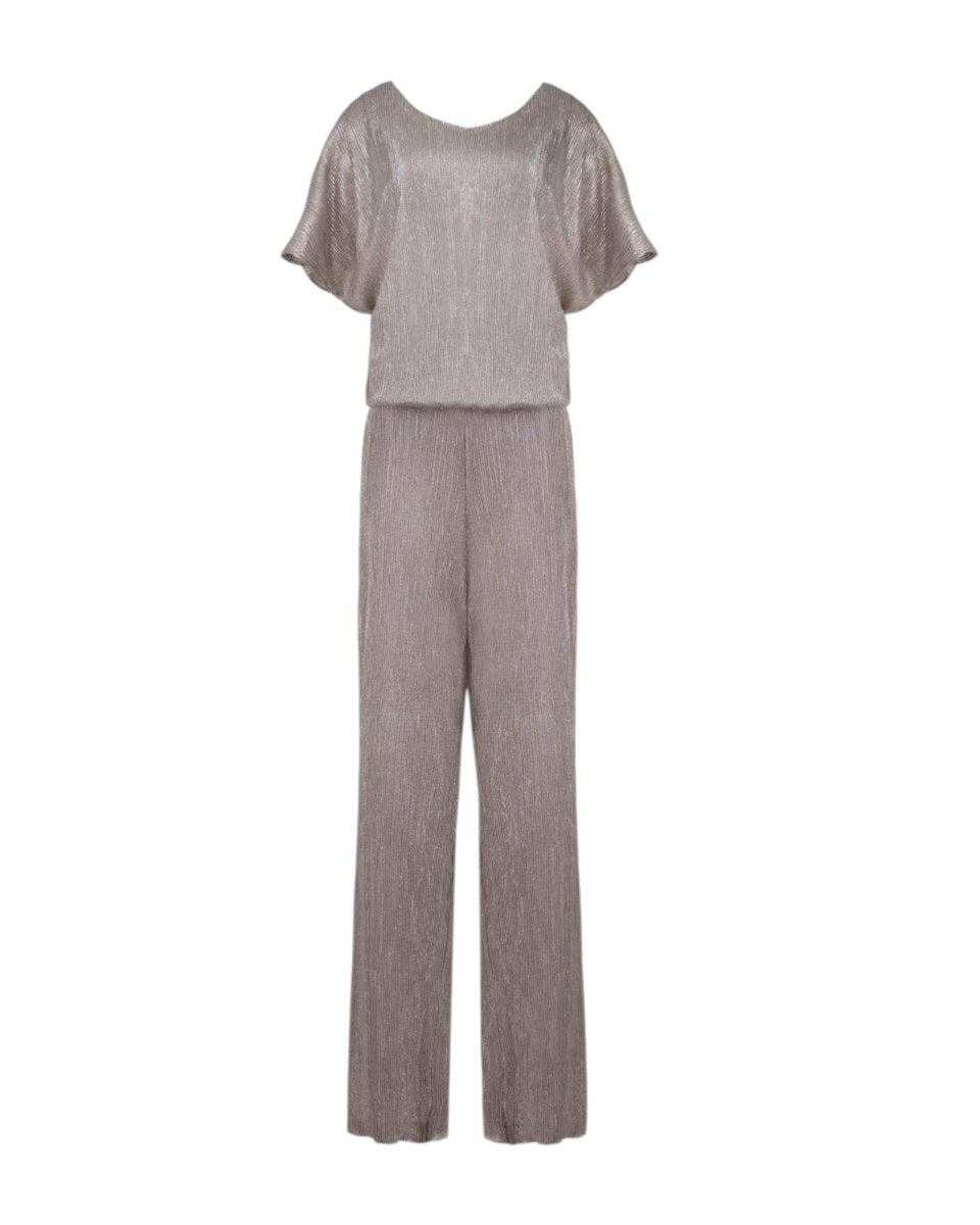 METALLIC TEXTURED TWO-PIECE SET