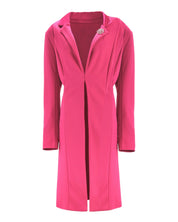 ELEGANT LONG JACKET OPEN FRONT