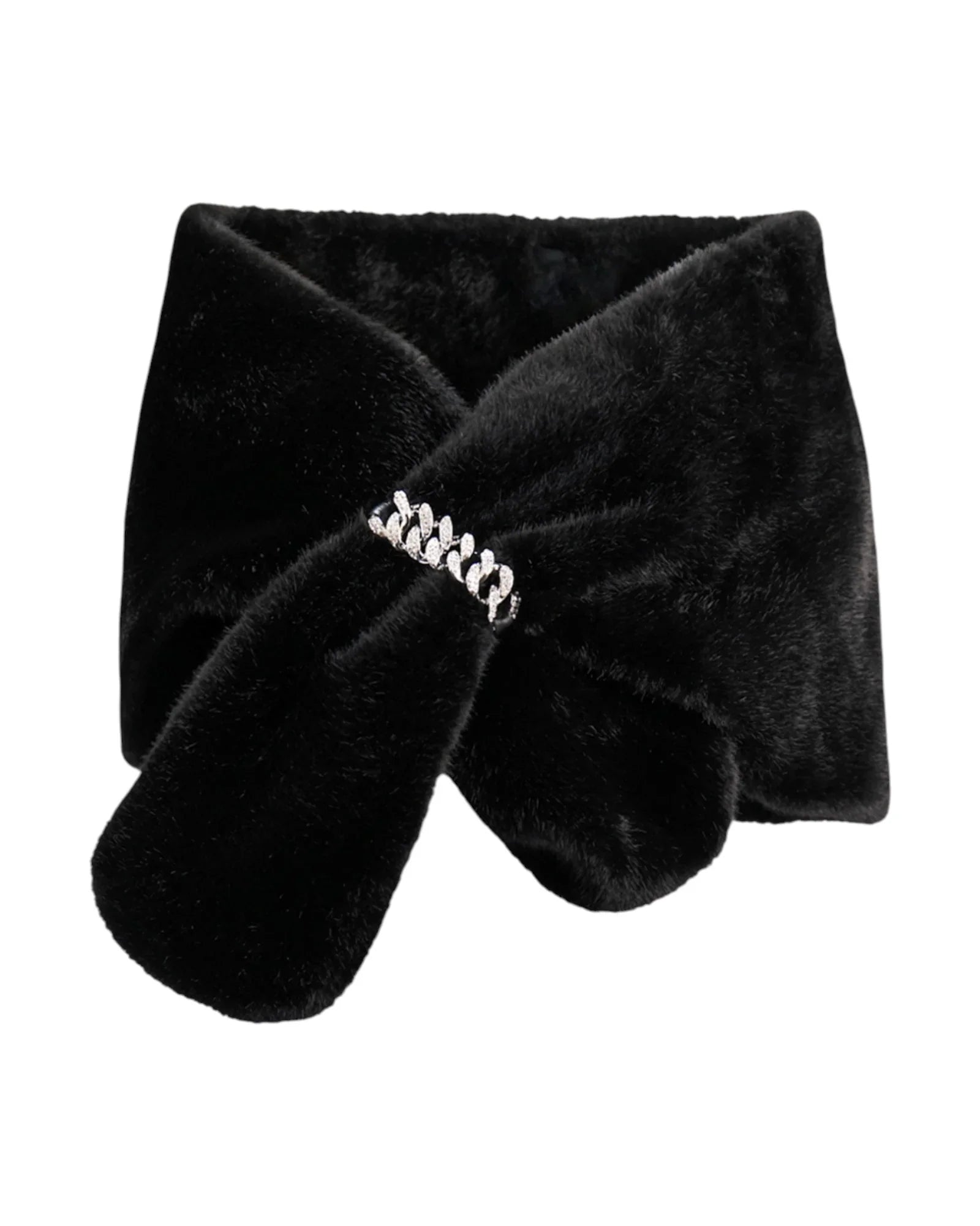 LUXURY FAUX FUR STOLE