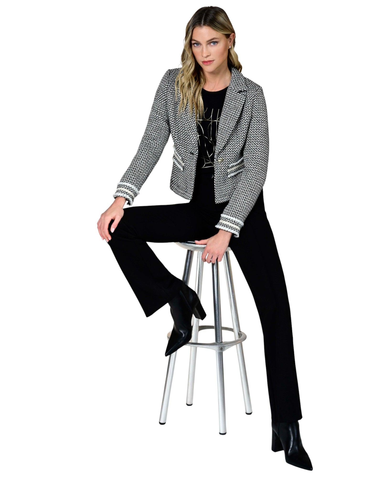 TEXTURED TAILORED JACKET