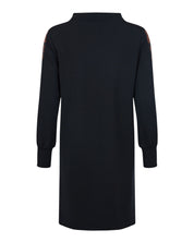 ANIMAL TRIM CASUAL DRESS