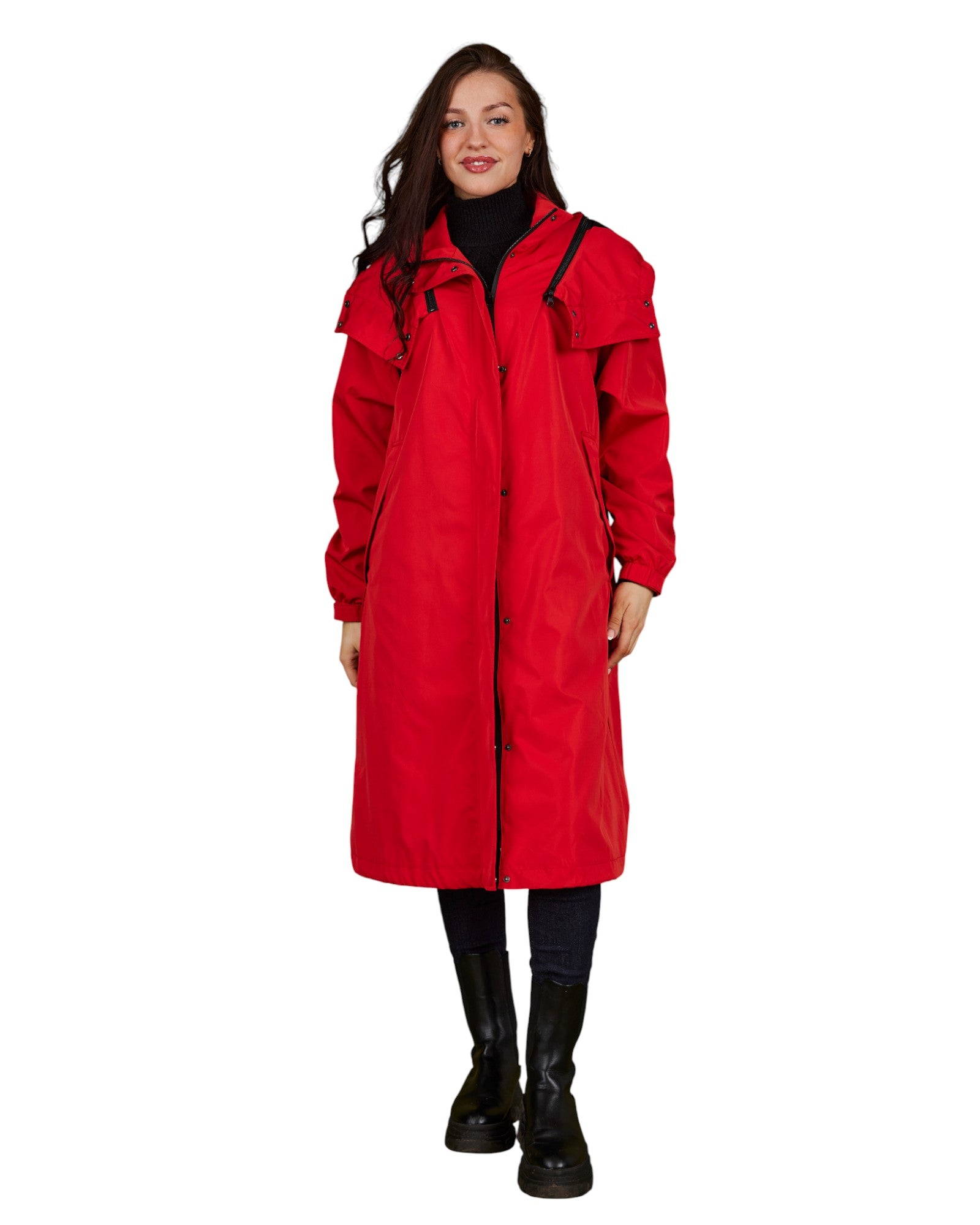 OVERSIZED HOODED ZIP JACKET