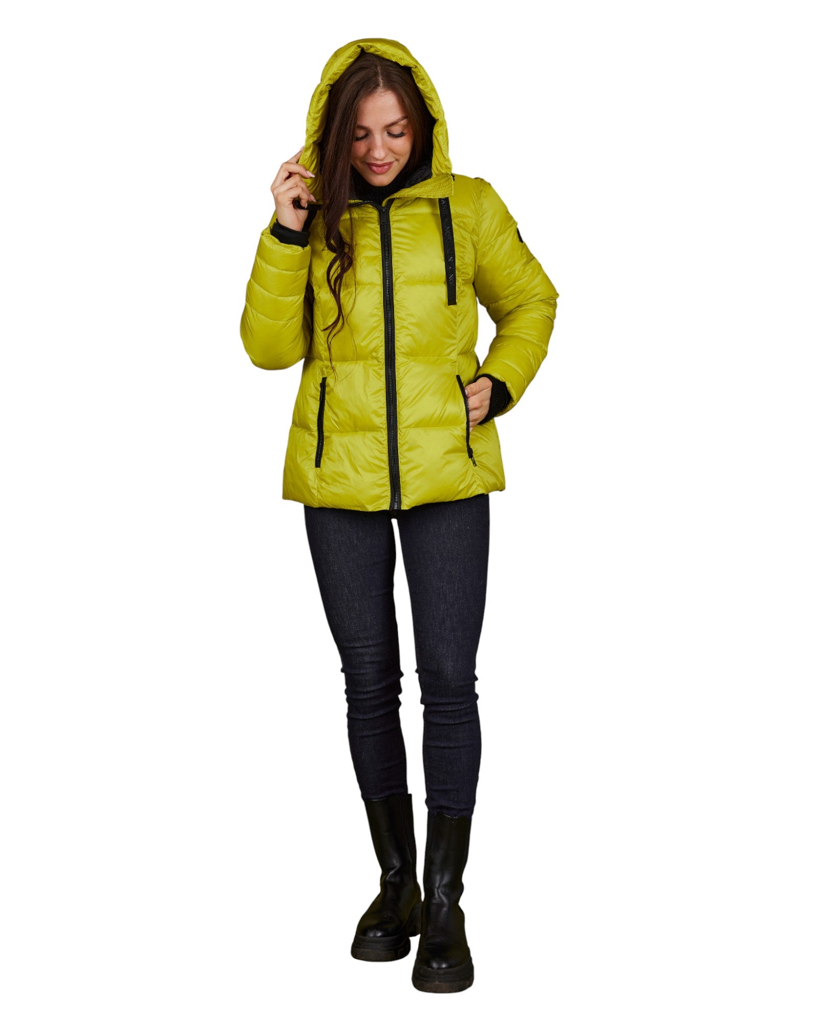 PUFFER HOODED JACKET