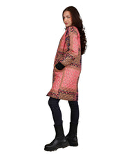 REVERSIBLE PATCHWORK QUILTED COAT
