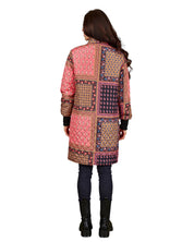 REVERSIBLE PATCHWORK QUILTED COAT