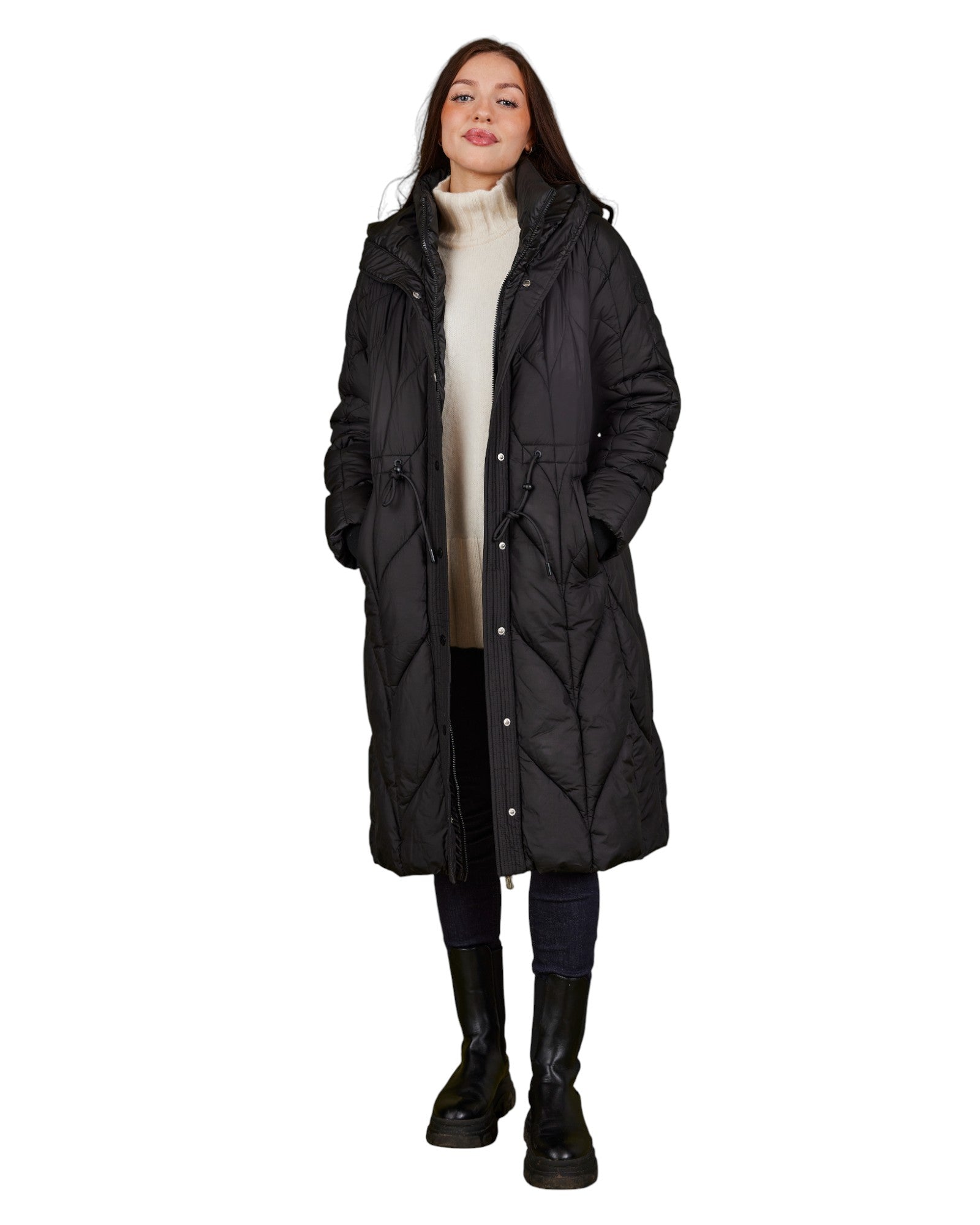 REVERSIBLE PATCHWORK QUILTED COAT