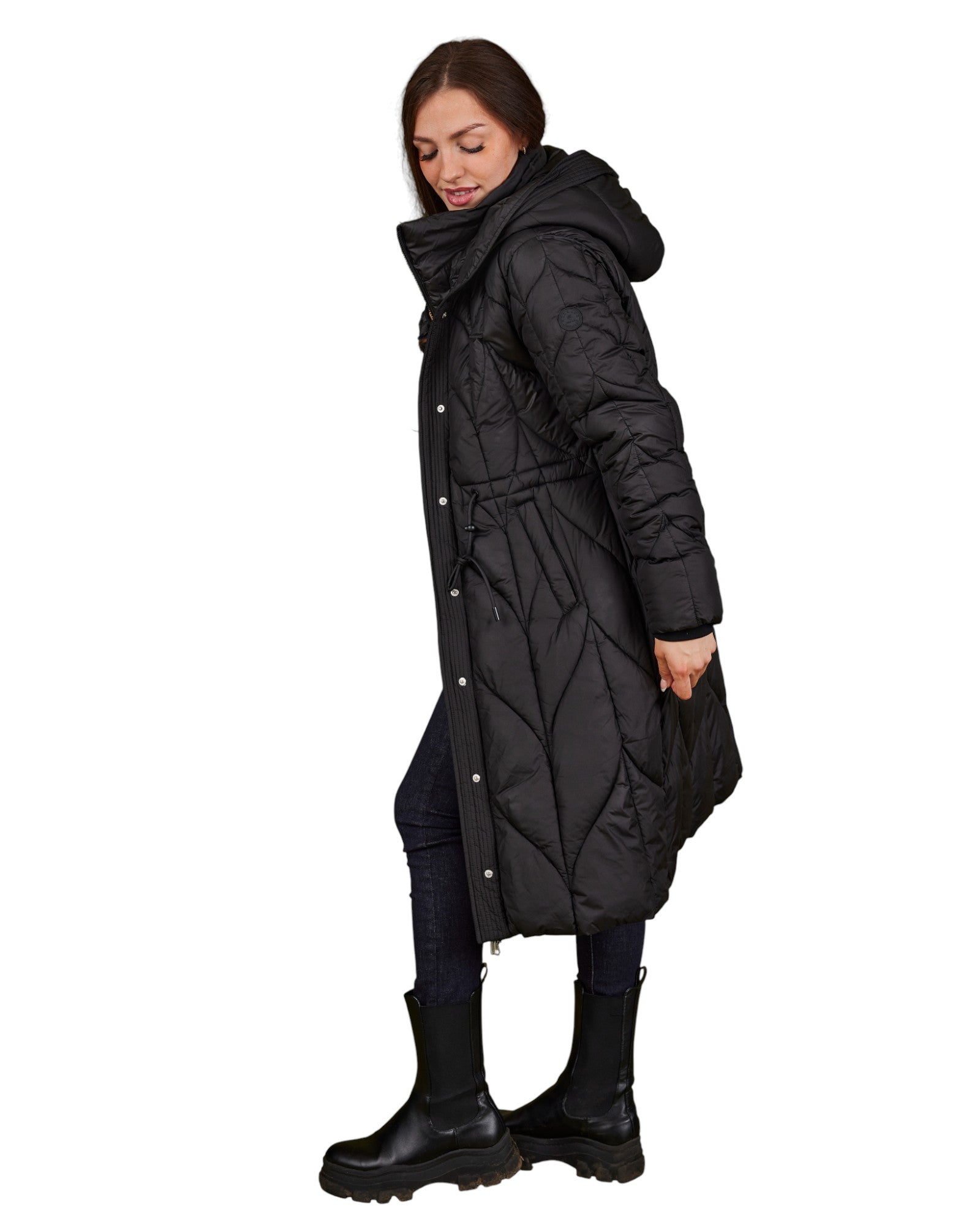 REVERSIBLE PATCHWORK QUILTED COAT