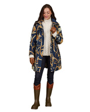 PATTERNED HOODED COAT