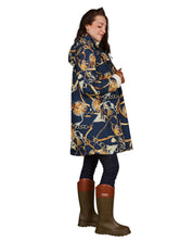 PATTERNED HOODED COAT