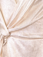 SHIMMER WRAP TEXTURED TOP