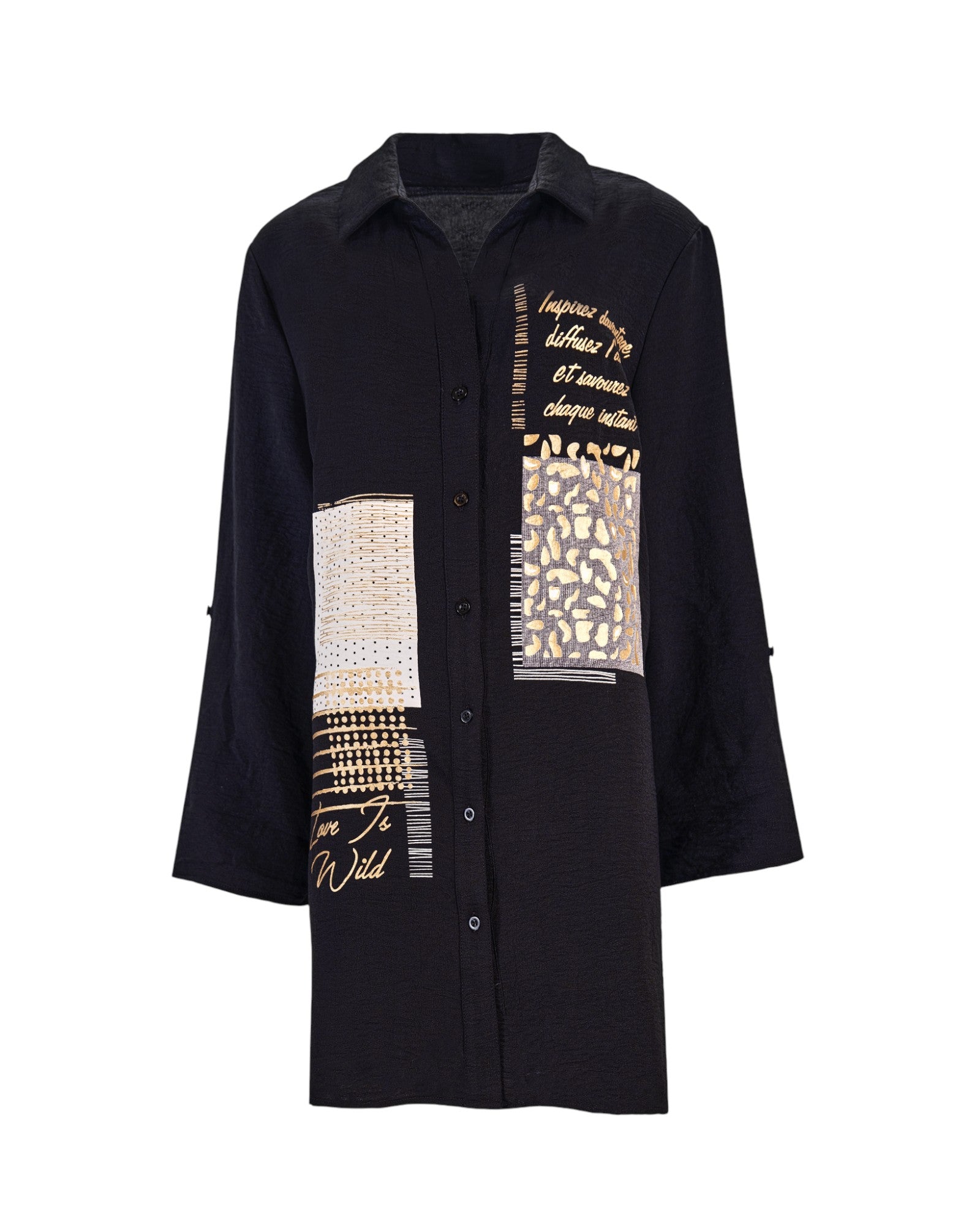 ARTISTIC PRINT SHIRT