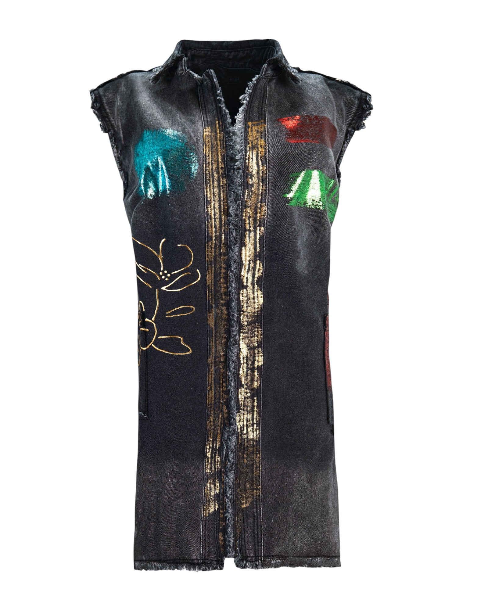 ARTISTIC DENIM VEST