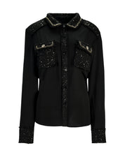 EMBELLISHED DETAIL BLOUSE