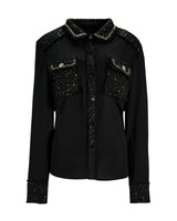 EMBELLISHED DETAIL BLOUSE