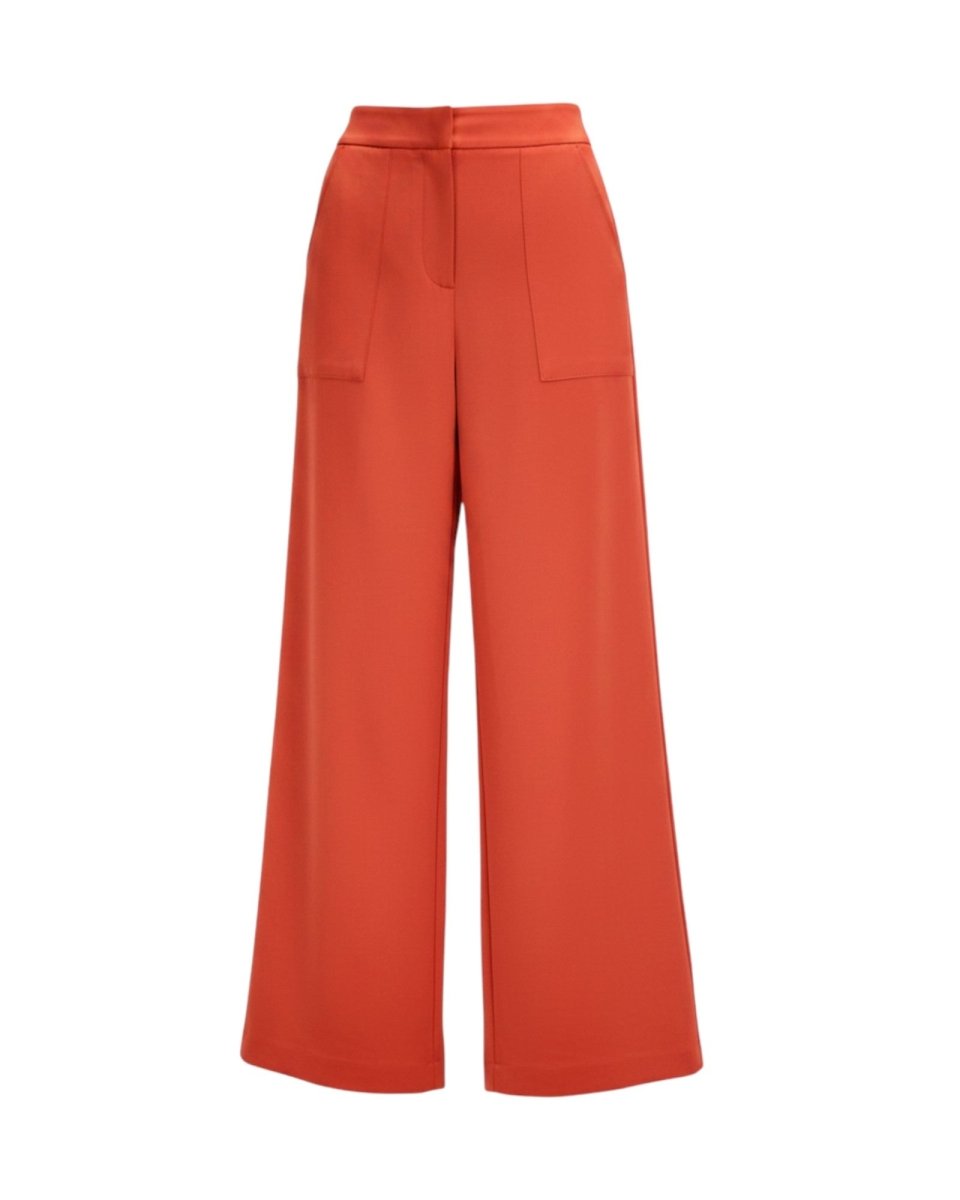 WIDE-LEG HIGH-WAIST TROUSERS