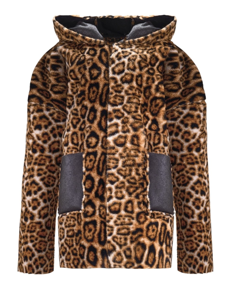 REVERSIBLE LEOPARD COAT