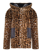 REVERSIBLE LEOPARD COAT