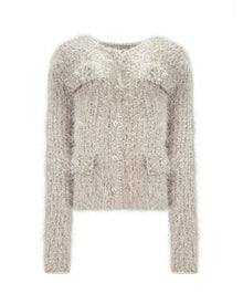 EMBELLISHED KNIT JACKET