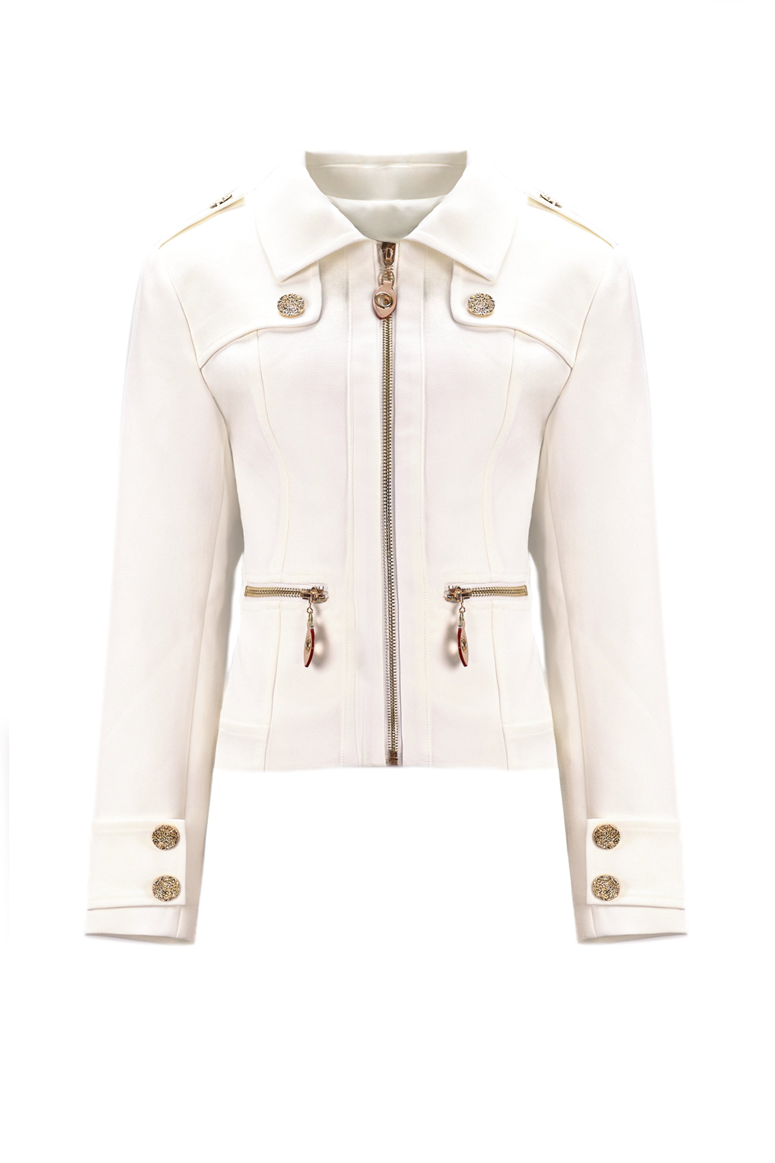 TAILORED STRUCTURED ZIP JACKET