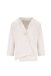 ASYMMETRIC WRAP JACKET