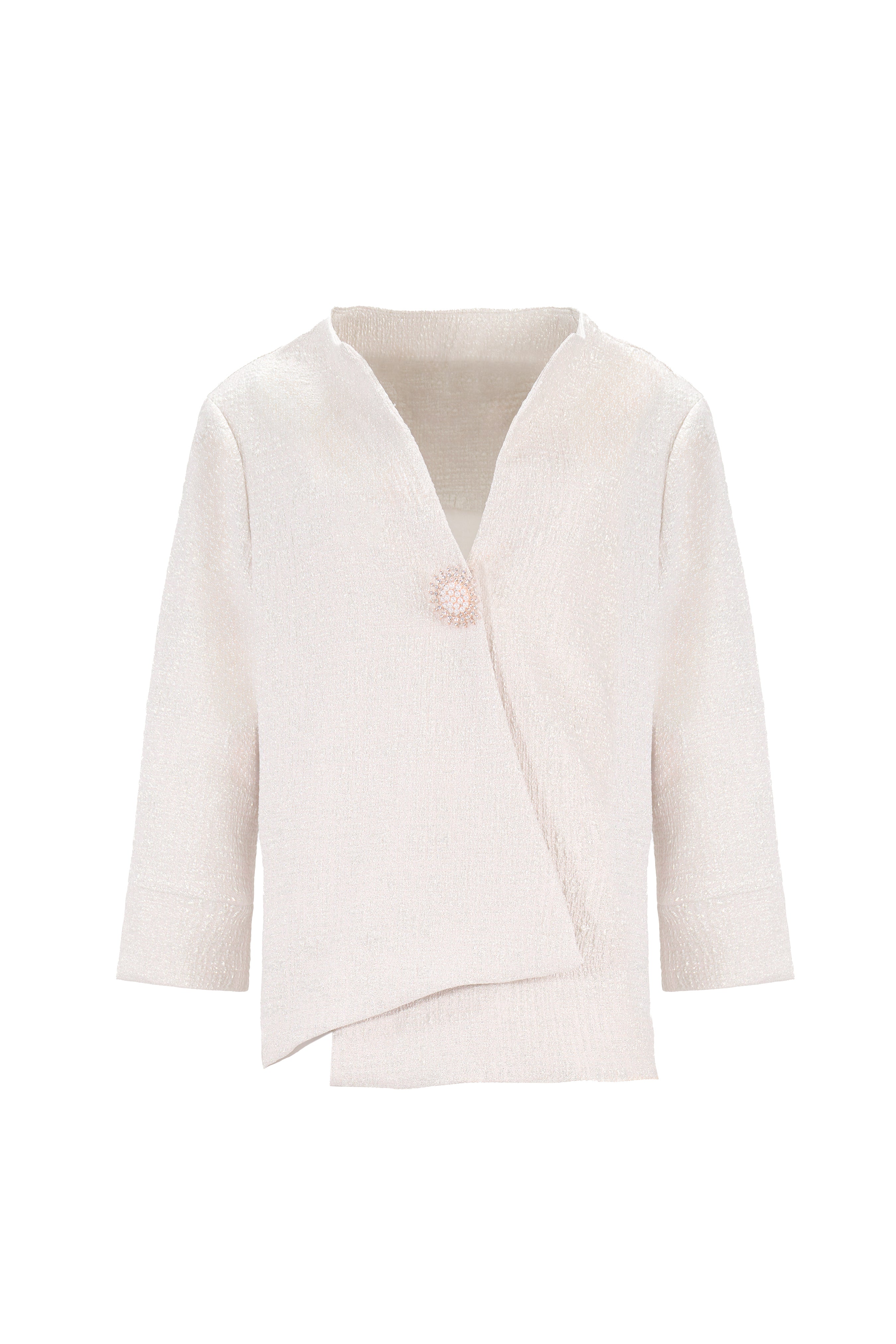 ASYMMETRIC WRAP JACKET