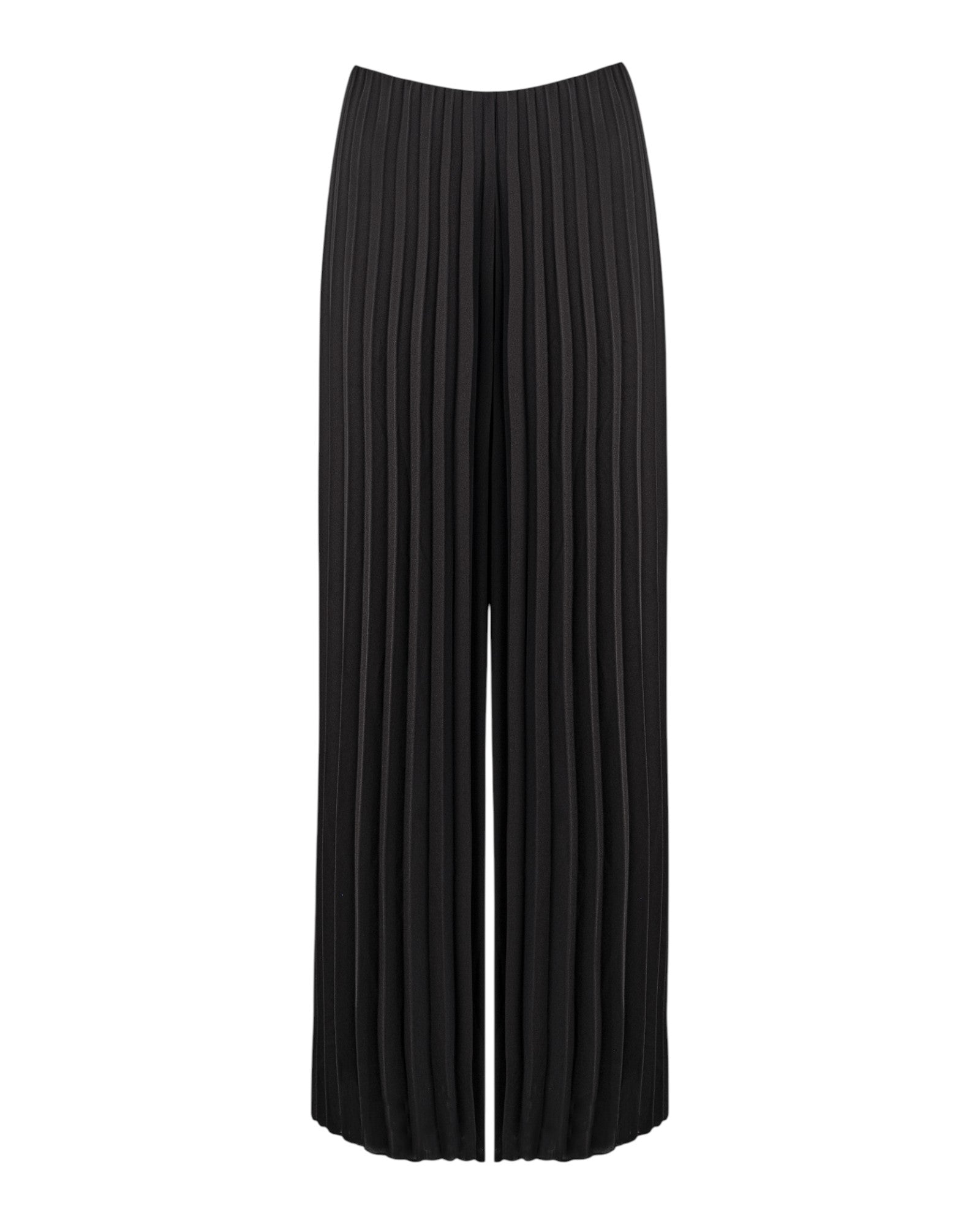 PLEATED WIDE LEG PANTS